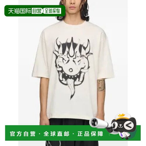 Y-3 男士T恤 KU2249WHITE AW2026 白色