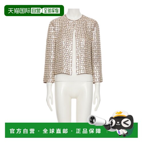 1h可退 VALENTINO 女士西服 BCE6251C8S13 AW2026 白色 长袖夹克