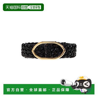 JACQUEMUS 男士腰带 BEU00348AC23C02990 CO 黑色 Calisson 腰带