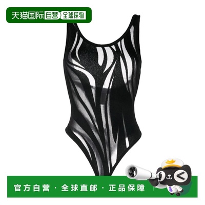 MUGLER 女士连体裤 23W2BO021411081999 SS2024黑色 连体衣套装