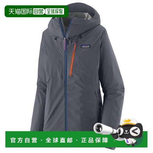 Patagonia 女士户外风衣 1022745SMOLDERBLUE CO 灰色外套