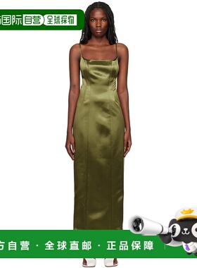 1h可退 潮奢 Paris Georgia 女士 绿色 09 Sammy 连衣裙 SAMYD002