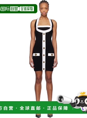 1h可退 潮奢 Balmain 巴尔曼 女士 黑色 & 白色 Two-Tone Haltern