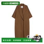 棕色 MAX 斗篷大衣 1011055106009 SS2025 MARA 女士外套
