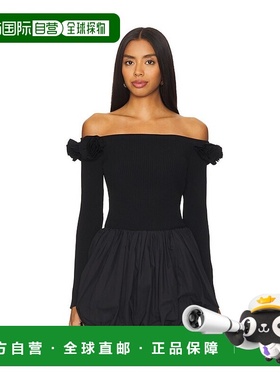 潮奢 Milly 米莉 女士 Kayla 花朵针织上衣 KHT539