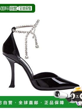 1h可退 JIMMY CHOO 女士高跟鞋 STEVIE100PATPAT SS2025 黑色