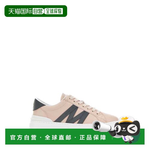 MONCLER 女士运动鞋 4M00220M315850U CO 粉红色 Pastel pink lea
