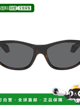 1h可退 潮奢 versace 范思哲 女士 棕色 Avanti Cat-Eye 太阳镜 0