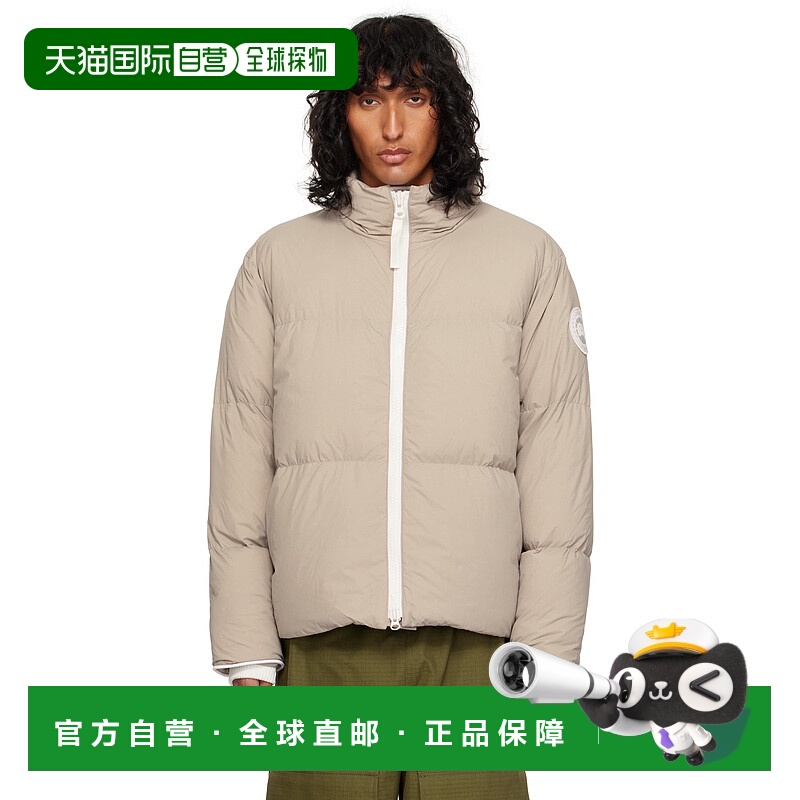1h可退 潮奢 Canada Goose 加拿大鹅 男士 米色 Lawrence 羽绒夹
