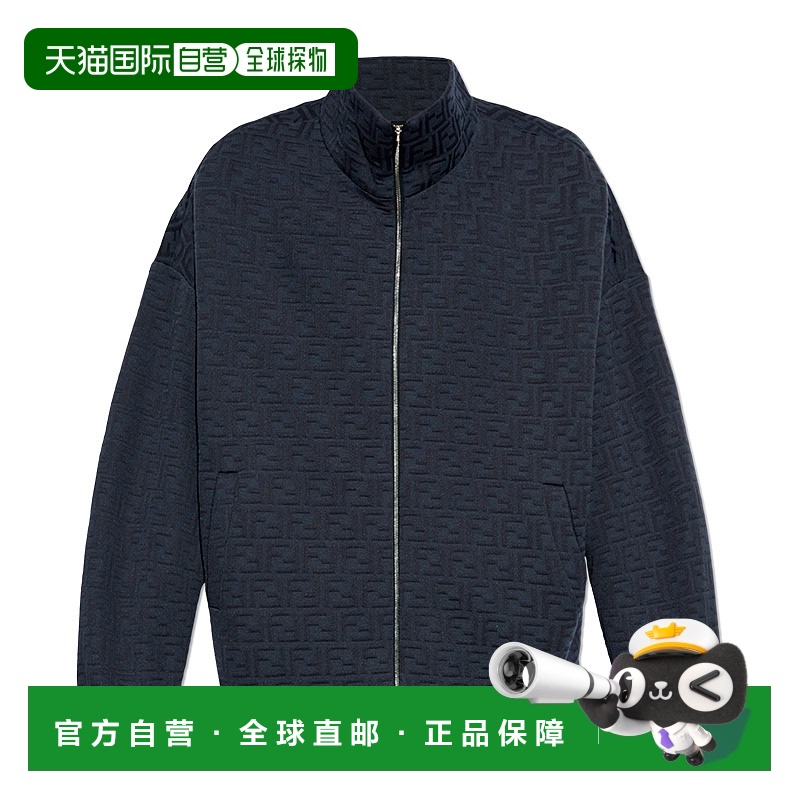 FENDI FF通体压纹拉链外套外套FAF743AU8OF1H3O男新款