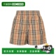 女士休闲裤 Check 8111875 BURBERRY SS2026 浅棕色 Cotton Short