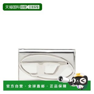 AW2024 DIESEL X09809PS202H0535 银色 女士单肩包
