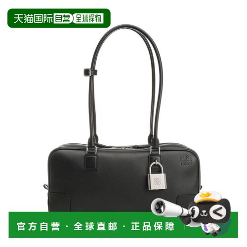 LOEWE 女士手提包 A039N31X011100 SS2026 黑色 Amazona 31短款手
