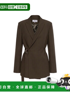 LOEWE 女士外套 S359Y03XAE0KHAKIGREEN SS2026 棕色