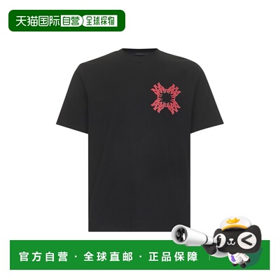 AMIRI 男士T恤 AMJYTE1132001 SS2025 黑色短袖