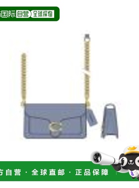 COACH 女士斜挎包 CE772B4PUB SS2025 蓝色 Tabby Chain 斜挎包