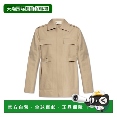 TORY BURCH 女士夹克 1675520255 SS2025 浅棕色 Jacket with wai
