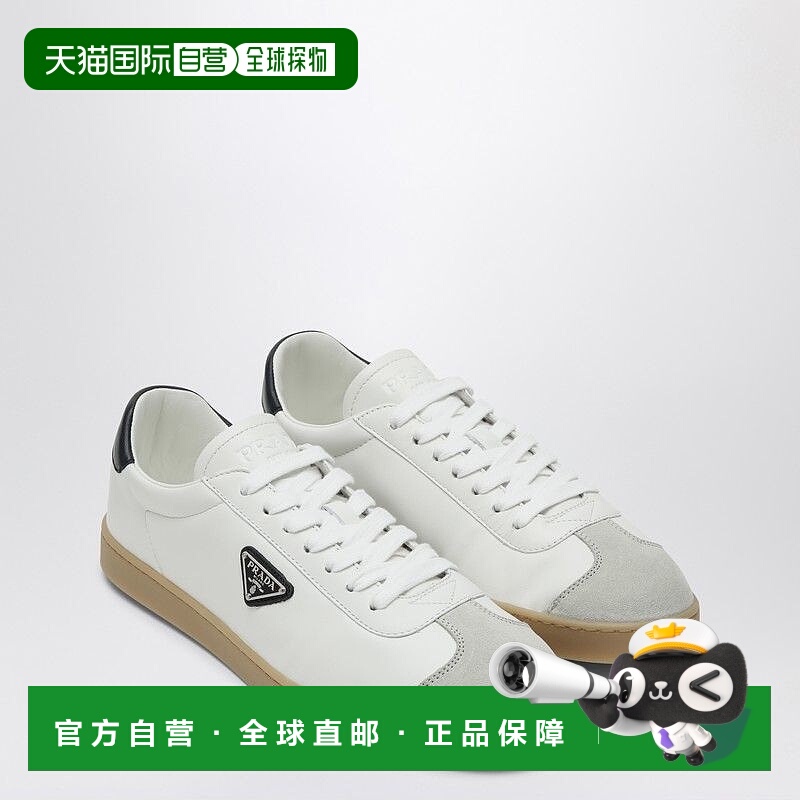 1h可退 PRADA 男士运动鞋 2EE394G000Y5TF0944 SS2025 白色