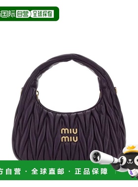 MIU MIU 女士手提包 5BC125VOOYN88F0030 CO 紫色 Purple nappa l