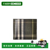 花色 BURBERRY 格纹双折钱包 81188381 AW2025 男士 钱包