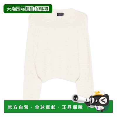 1h可退 EMPORIO ARMANI 女士针织衫 EW004160AF24203U1055长袖