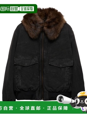 PRADA 男士夹克 SGC760157NSOOOF0002 AW2024 黑色