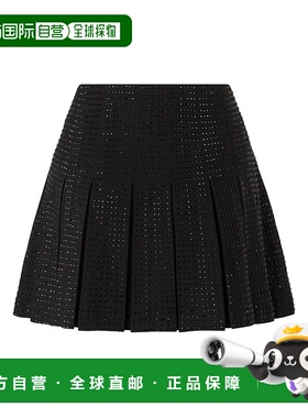 PINKO 女士半身裙 105926A287Z99 AW2025 黑色 Minigonna con str