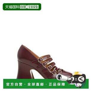 女士高跟鞋 Janis CHC25A11COL56D 酒红色 Pump AW2025 CHLOÉ
