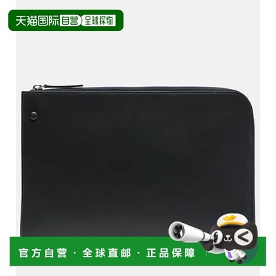 1h可退 潮奢 The Row 女士 Portfolio 皮革手包 black黑色 舒适时