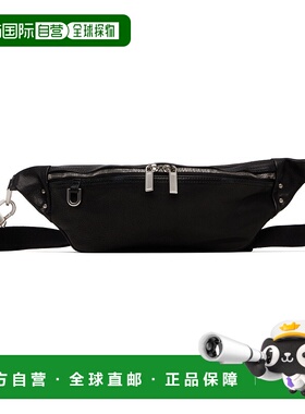 1h可退 潮奢 MaxMara 麦斯玛拉 女士 黑色 Holdall String 单肩包