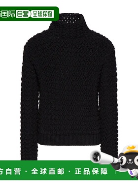 VALENTINO 男士针织衫 1V0KC23F8WD0NO SS2023 黑色高领