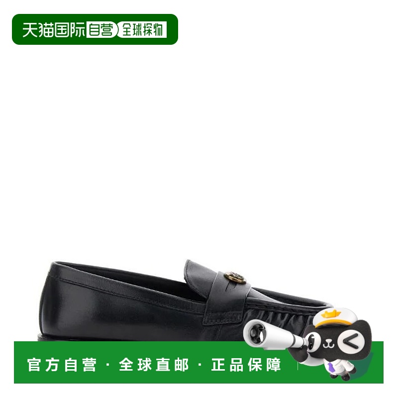 1h可退 PINKO 女士芭蕾乐福鞋 SD0435P003Z99BLACK AW2025 黑色