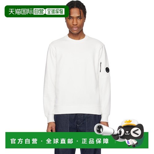 1h可退 潮奢 C.P. Company 男士 灰白色 Diagonal Raised Fleece