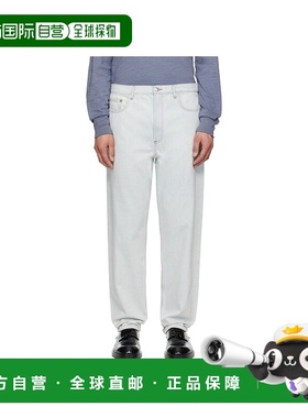 A.P.C. 男士牛仔裤 COHHJH09121IAL SS2025 白色 腰带环牛仔裤