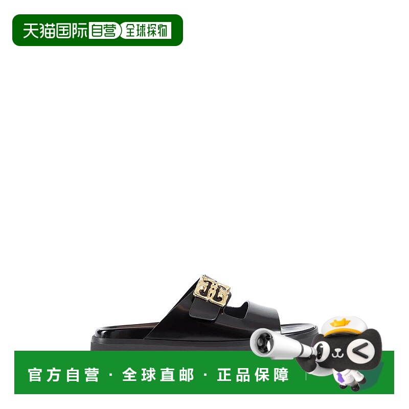 1h可退 GIVENCHY 女士凉鞋 BE309UE2CF001001 SS2025 黑色