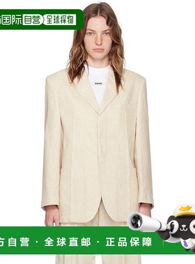 1h可退 潮奢 Jacquemus 女士 米色 La Casa 系列 La veste d'Homm