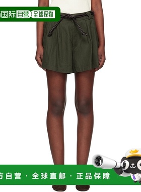 1h可退 潮奢 SEA 海洋 女士 绿色 Shai 短裤 SS25057休闲裤