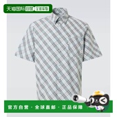 格纹棉质衬衫 1h可退 巴宝莉 男士 潮奢 Burberry