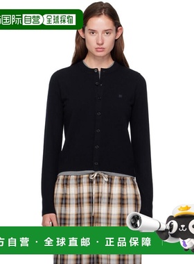 1h可退 潮奢 Acne Studios 艾克妮 女士 黑色 Fitted Yak Wool 开