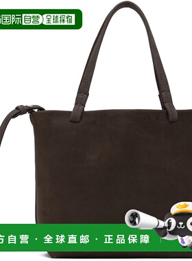 1h可退 潮奢 The Row 女士 棕色小号 Park 托特包 W1199L81斜挎包