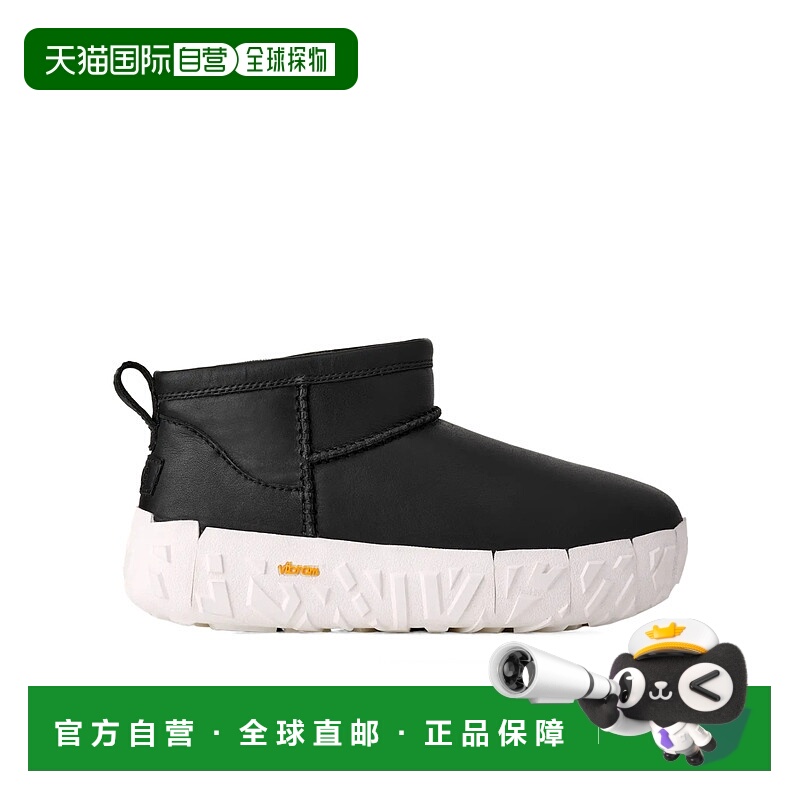 1h可退 UGG 男士休闲鞋 1171215BKJ AW2025 黑色 圆头靴子
