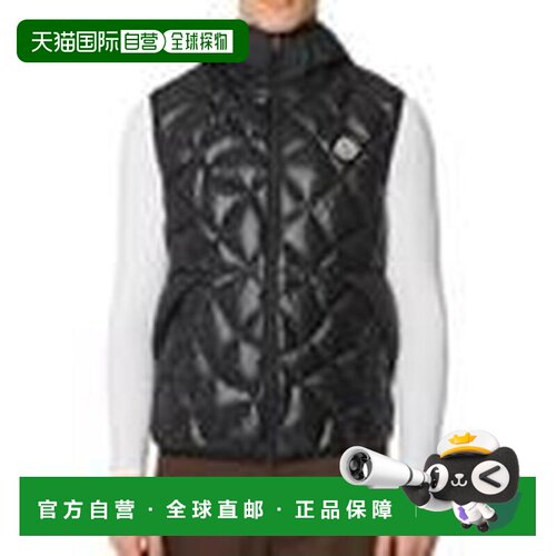 MONCLER 男士马甲 911A00167597YW906 AW2026 黑色
