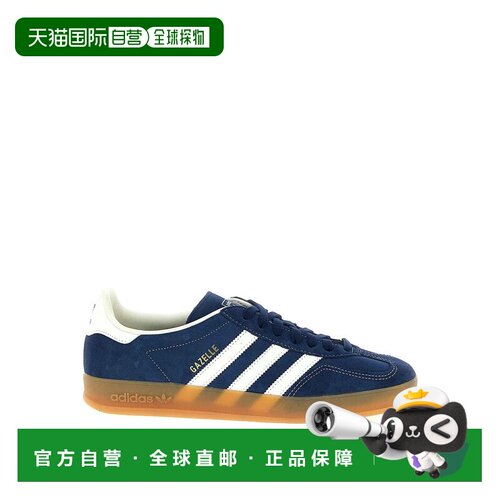 ADIDAS ORIGINALS 男士训练鞋 JQ8393 AW2025 蓝色 Gazelle Indoo