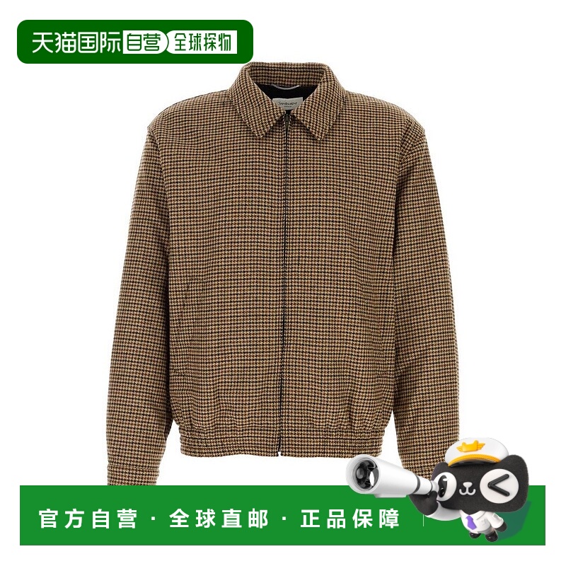 1h可退 潮奢 Saint Laurent 圣罗兰 男士 拉鍊襯墊夾克 840996YZ9