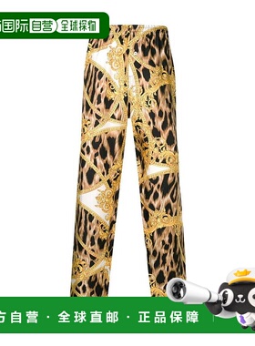 VERSACE 男士休闲裤 AUU05051AS00289A701 SS2021阔腿裤