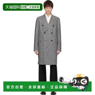 Smith 保罗 Double 潮奢 Breasted 灰色 Paul 男士 1h可退 史密斯