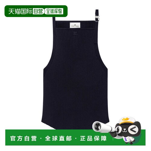 COURREGES 女士背心吊带 225MTO403FI00017075 SS【付后1h可退】