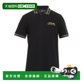 潮奢 舒适时尚 versace 男士 1h可退 black黑色 范思哲 Polo衫