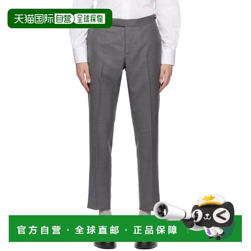 Thom Browne 汤姆 布朗 男士 灰色 Low-Rise 长裤 MTC159A0062603