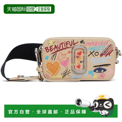 潮奢 Marc Jacobs 马克 雅可布 女士 驼色 The Punk Scribble Sna